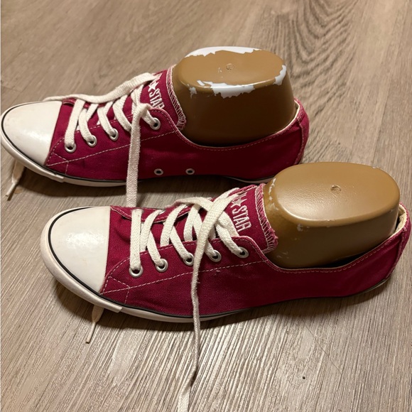 Converse All Star Low Top Sneakers in Berry Smoothie color - Picture 2 of 4